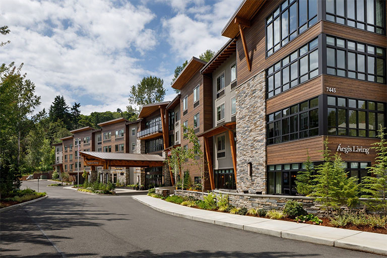 Aegis Living Mercer Island opened July 2019, offering assisted living and memory care.